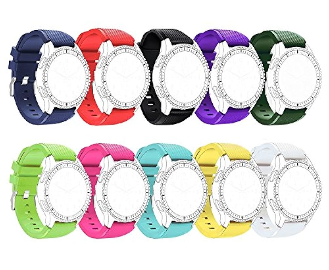 Bandas de silicona de repuesto para Samsung Gear