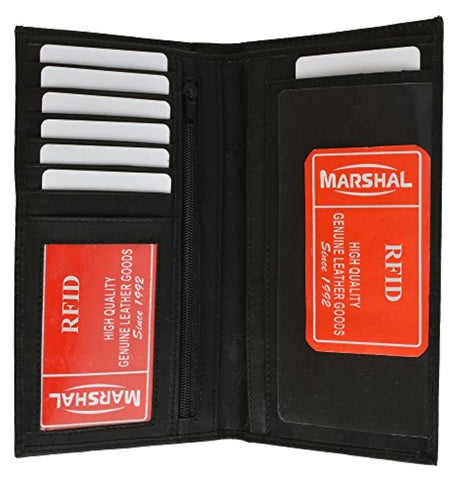 Funda cartera delgado de cueroorganizador de tarjetas