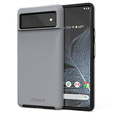 Crave Dual Guard para Google Pixel 6, funda de doble capa de protección contra golpes para Google Pixel 6 - Gris pizarra