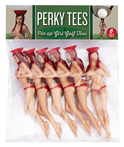 Girl Golf Tee, paquete de 6