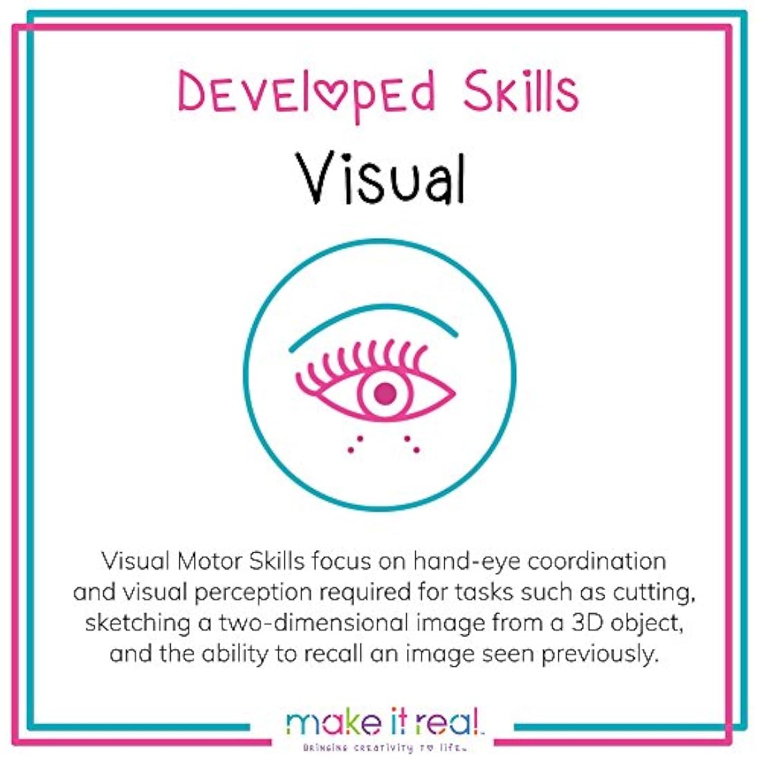 Make It Real - Cadena y abalorios de Neo-Brite DIY de cadena