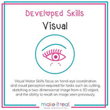 Make It Real - Cadena y abalorios de Neo-Brite DIY de cadena