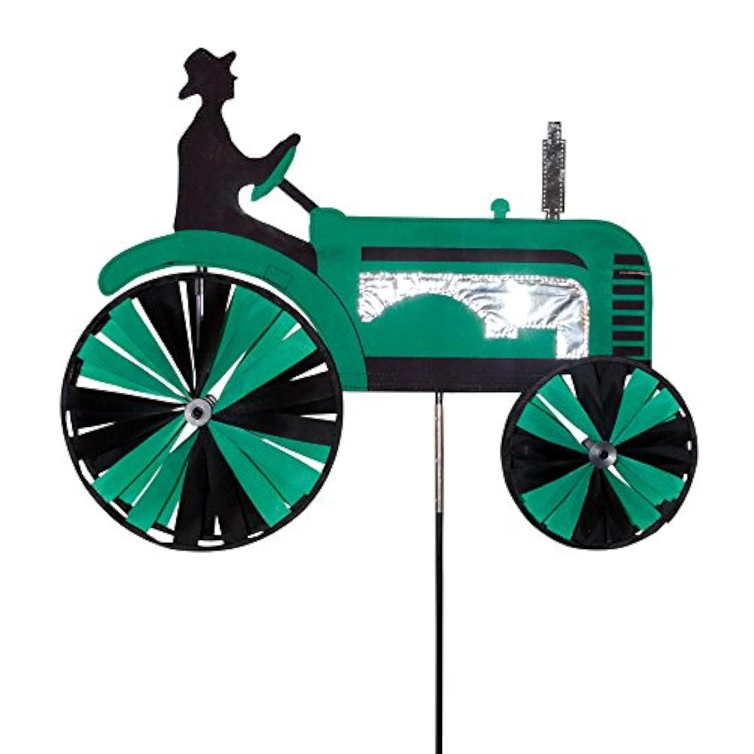 En la brisa 24 inch Tractor verde Spinner, Verde