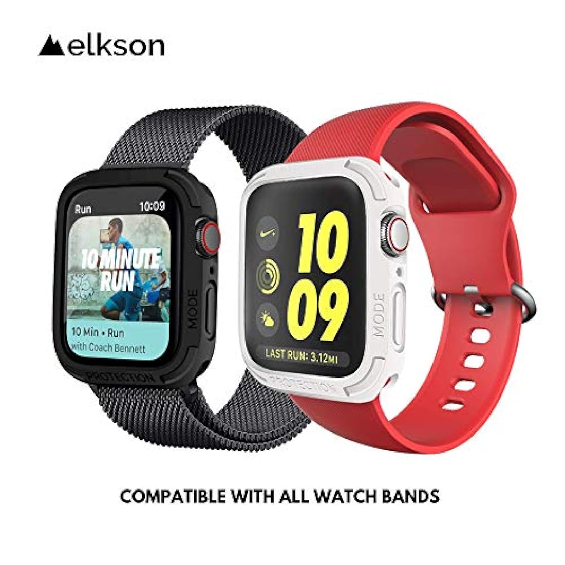 Carcasa para Apple Watch 4, color negro, Negro