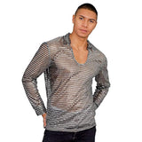 Disfraces Disfraz para hombre camisa de discoteca