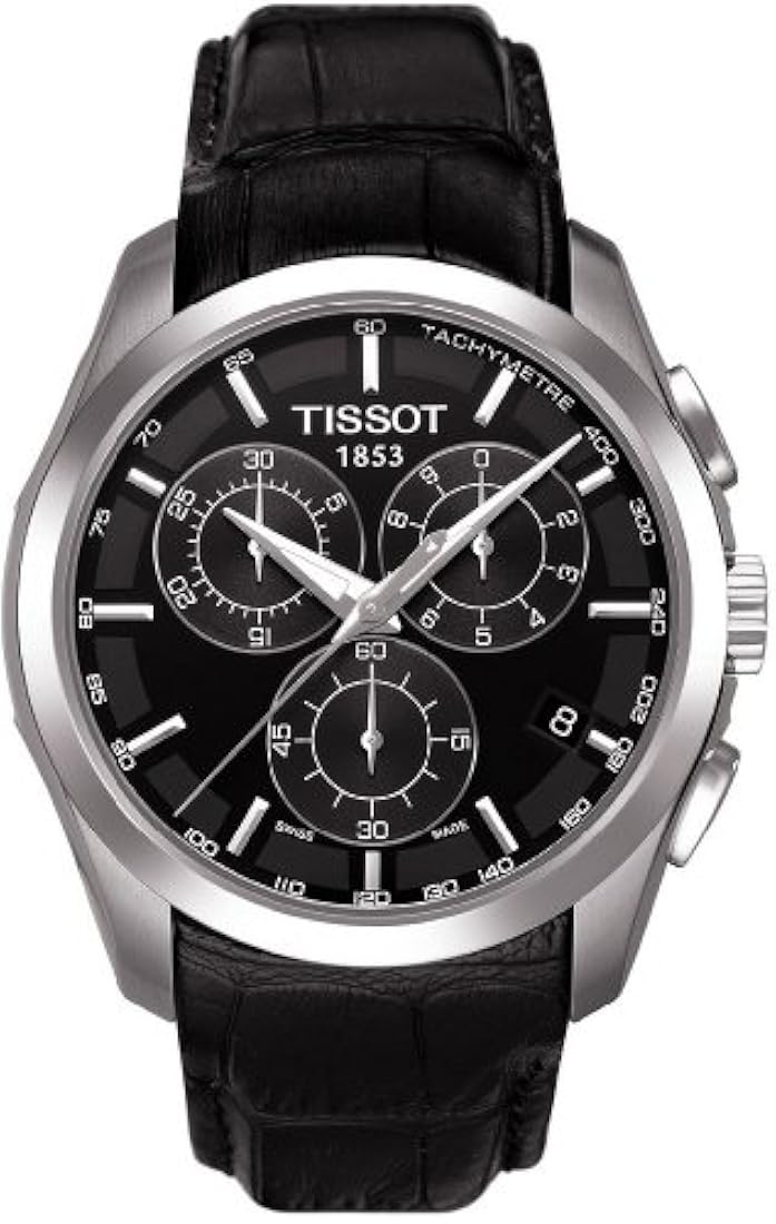 Reloj de cuarzo suizo para hombre.