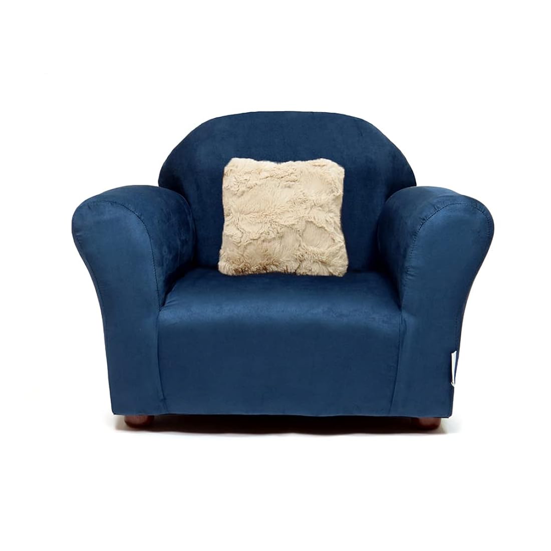 Keet Silla de felpa para niños, 2-5 años, azul marino