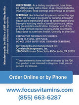 Focus Relief Plus Fórmula de ojos secos con suplemento Omega