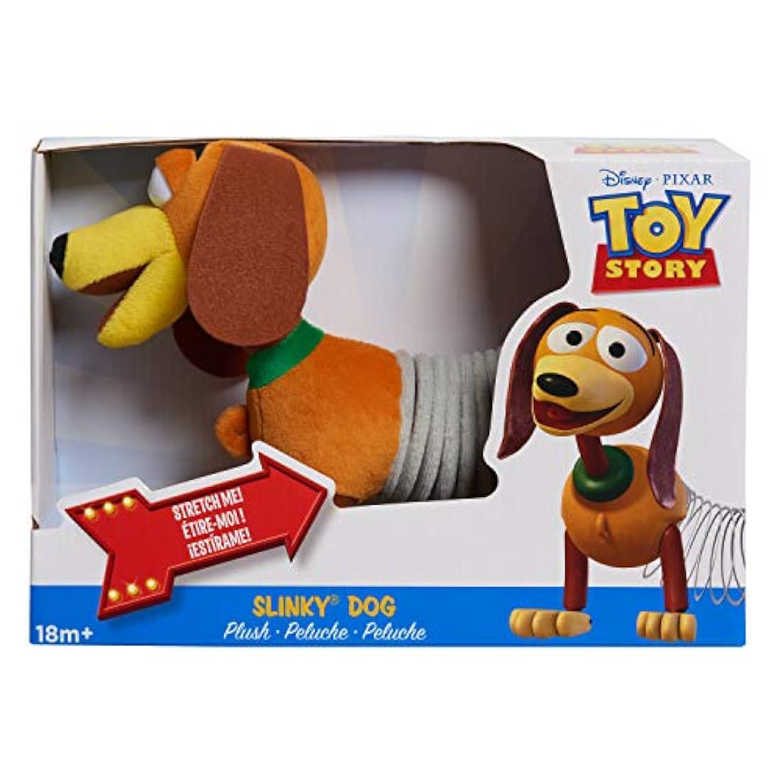 Brand Disney y Pixar Toy Story Slinky perro felpa multicolor
