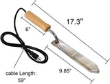 Cuchillo desoperculado eléctrico de acero inoxidable - Beekeeping