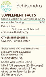 Schisandra B120  Tintura de extracto de hierbas sin alcohol