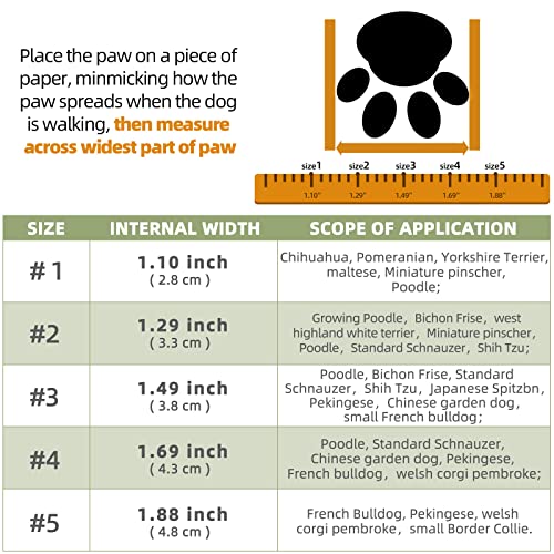 Botines de perro transpirables para senderismo para perros de tamaño pequeño, zapatos de cachorro para pavimento caliente, nieve, 4 unidades