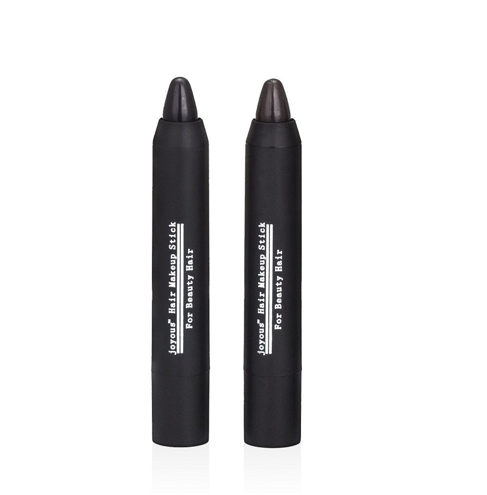 Joyouscubierta de crayón (2 paquetes, negro y marrón oscuro)