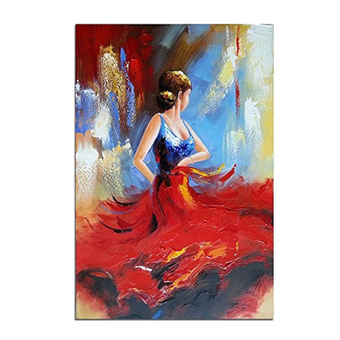 wieco Arte – Lienzo en pinturas al óleo sobre lona