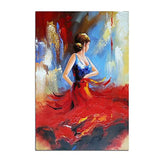 wieco Arte – Lienzo en pinturas al óleo sobre lona