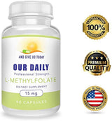 Our Daily Vites L-metilfolato 2 90 cápsulas 15 mg 15000 mcg
