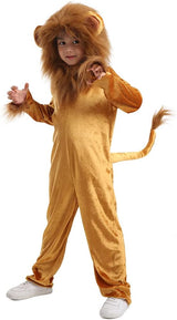 Disfraz de León Cuddly de Seasons, Animal, Talla 4-6 para Niños