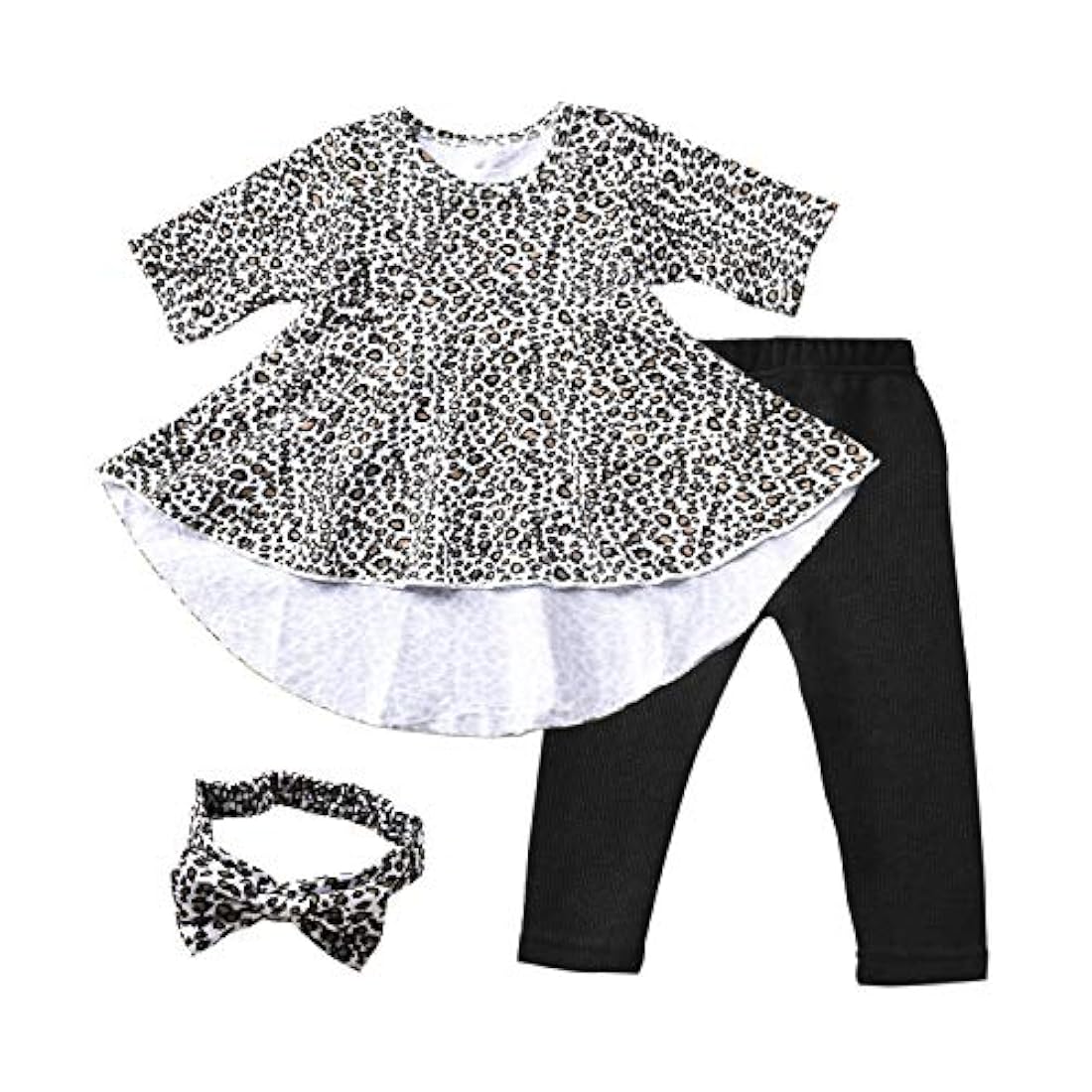 Fioukiay - Conjunto de ropa para niña en color azul