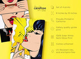 Carefree Bee - Juego de 4 impresiones de arte pop Art
