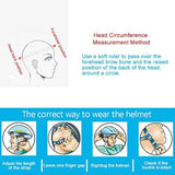 Casco de ciclismo para niños y niñas