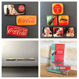 Juego de 9 mini imanes para nevera Nostalgic-Art Coca-Cola