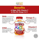 Vitaminas de gomitas con omega para niños: Omega 3-6-9 DHA