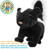 Peluche diseño de Seymour la mofeta, 9 in, Negro, VIAHART