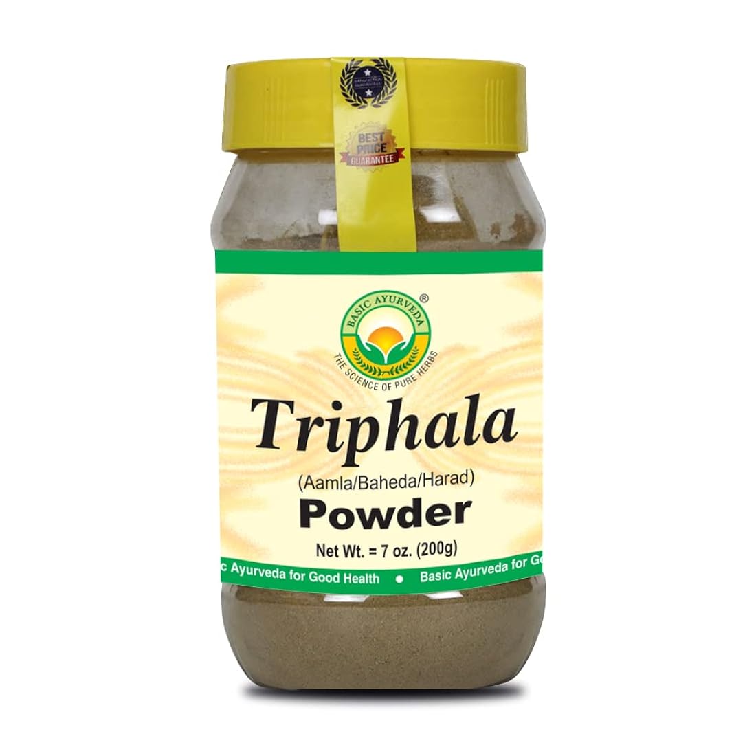Suplemento Triphala Powder 7.05 oz Desintoxicante natural