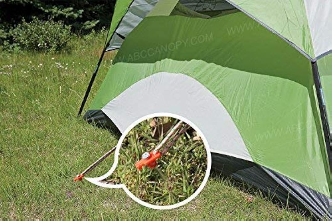 estacas para carpa und 10, no corrosivas y galvanizadas