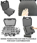 Funda de transporte con espuma personalizable contra impacto