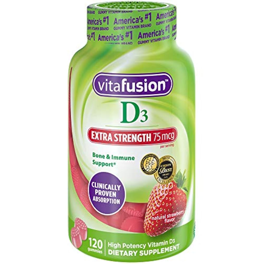Gomitas con Fuerza Extra de Vitamina D3