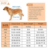 HAOCOO - Chaleco salvavidas para perro, chaleco salvavidas, traje de baño de seguridad con rayas reflectantes/cinturón ajustable para perro.