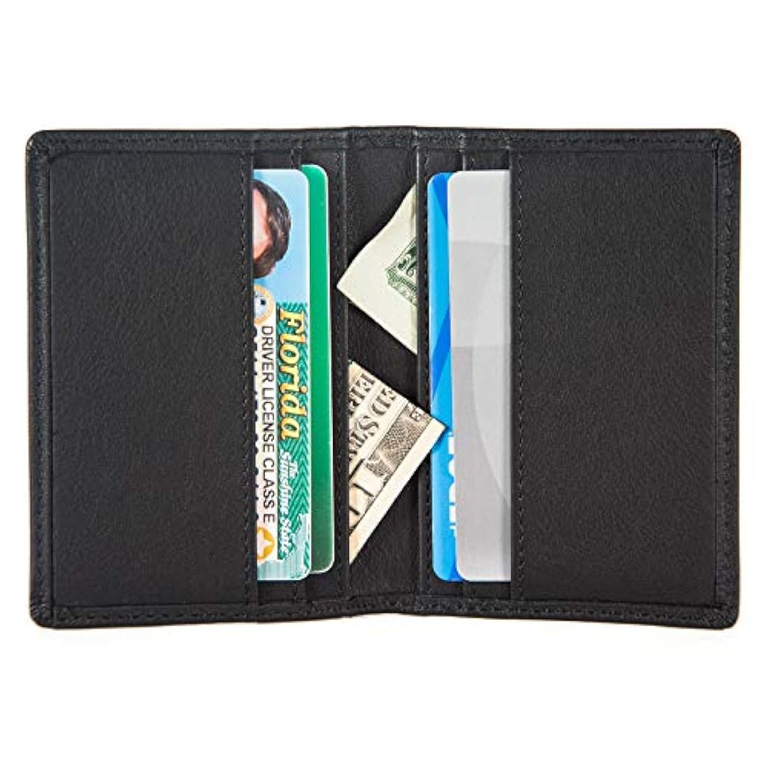 Minimalista Bolsillo Frontal Cartera para Hombre