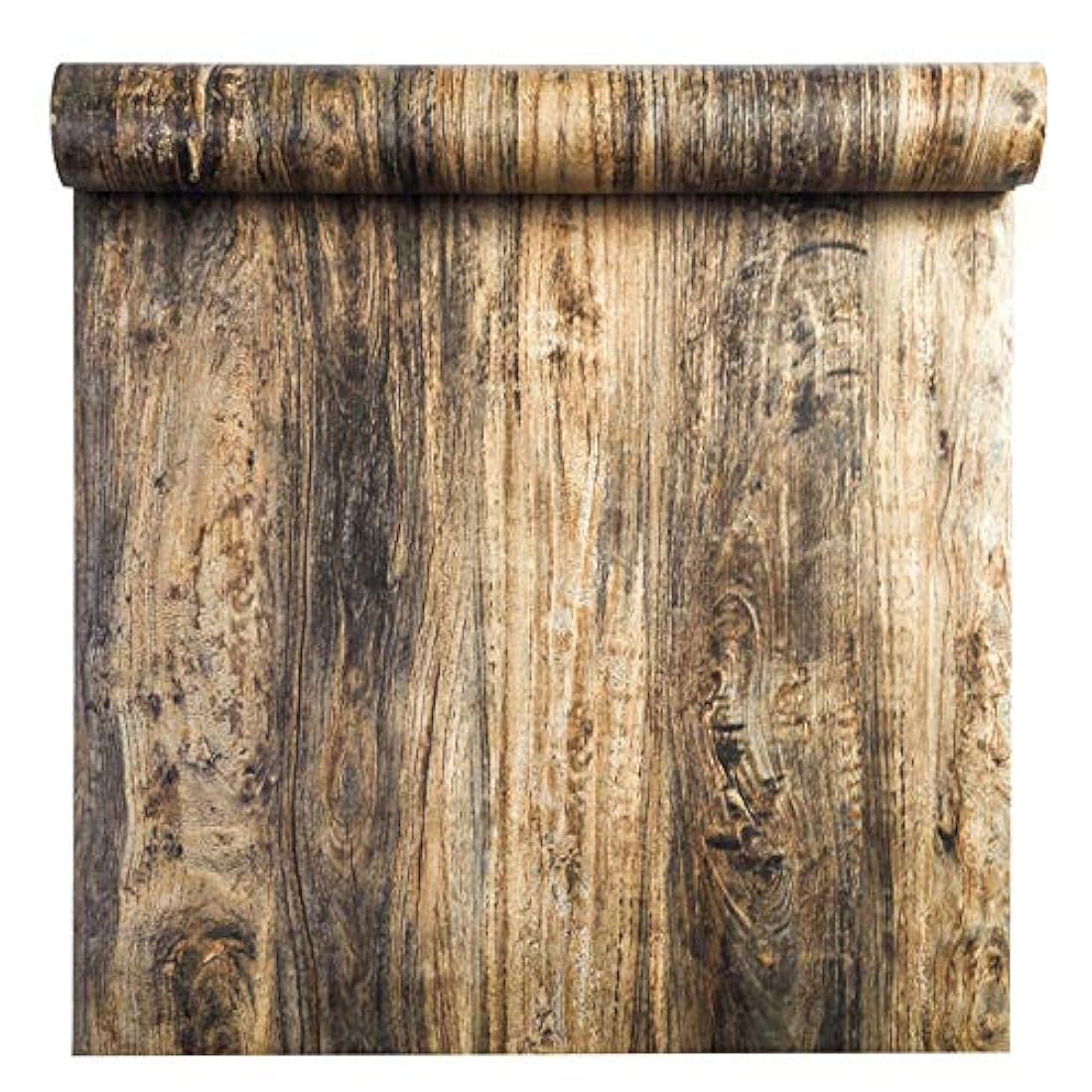Papel Vinilo autoadhesivo tipo madera rustica (15.7 x 98)
