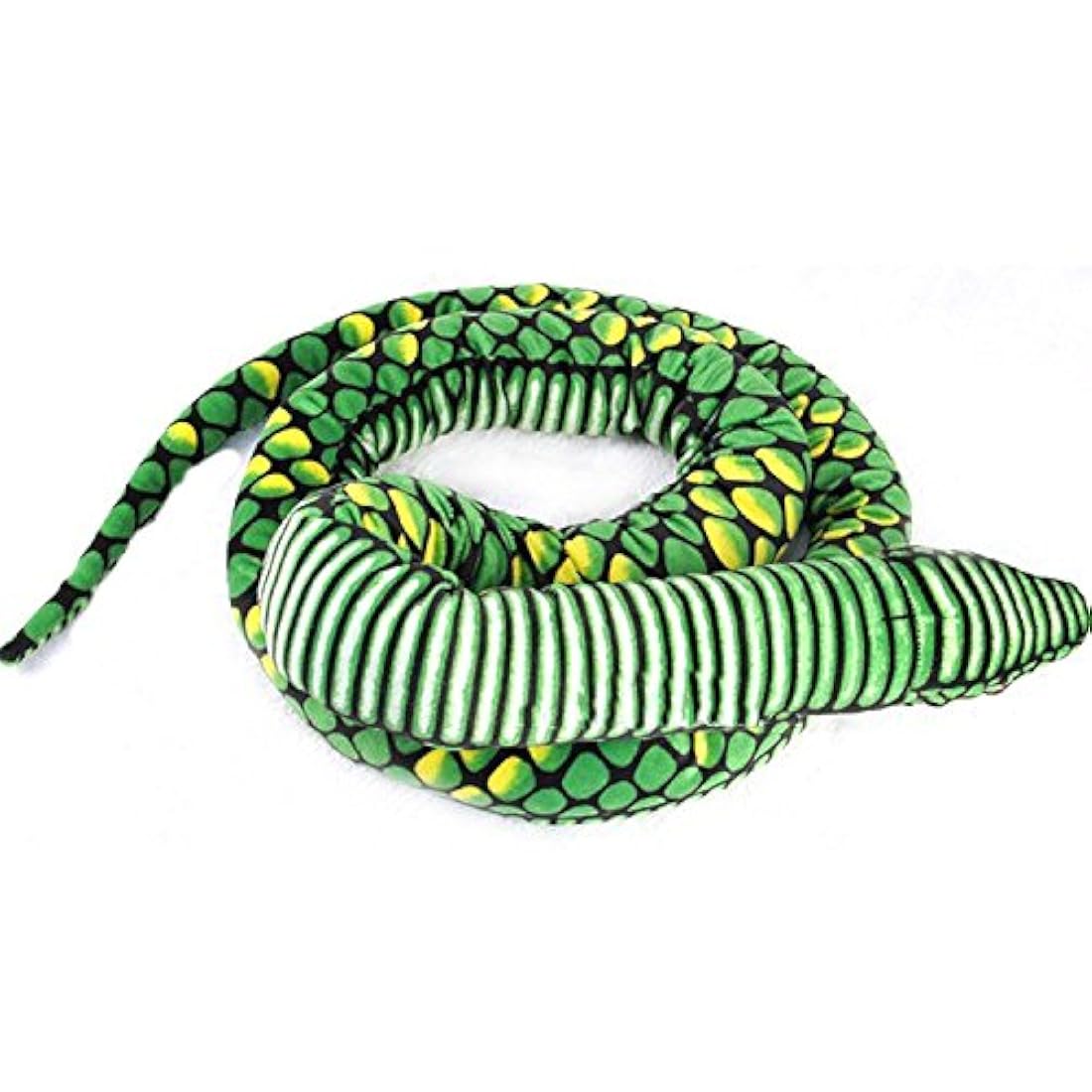 peluche de Boa Snake, color verde 113 in