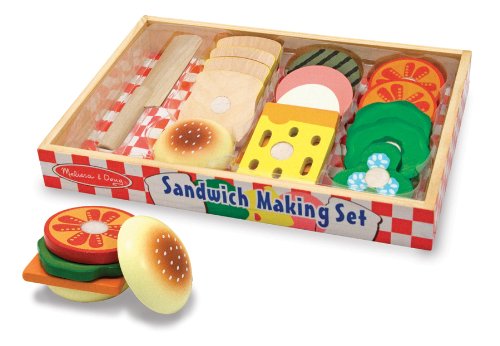 Set de sandwiches de madera