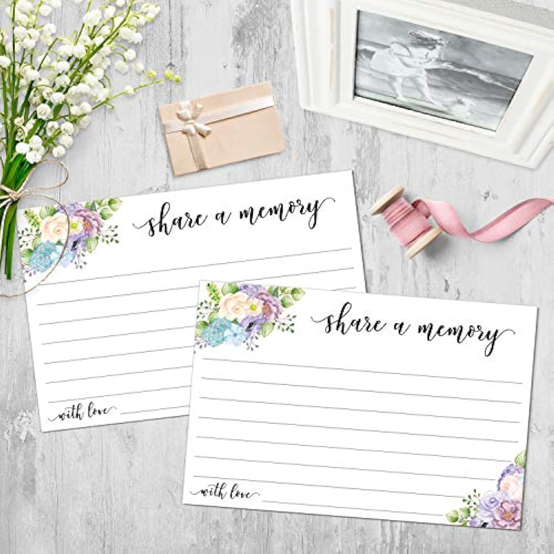 321Done Share a Memory Card (50 tarjetas) 4 x 6