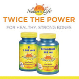 La vida de la naturaleza K, Bone Support, phylloquinone, 1000 mcg, 50 Cápsulas vegetarianas