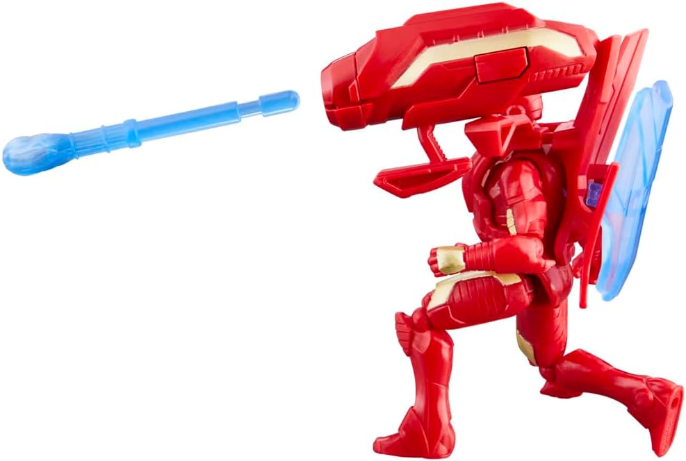Figura de acción Iron Man, 4 pulgadas, equipo de batalla