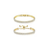Pulseras y tobilleras para mujer bañadas en oro