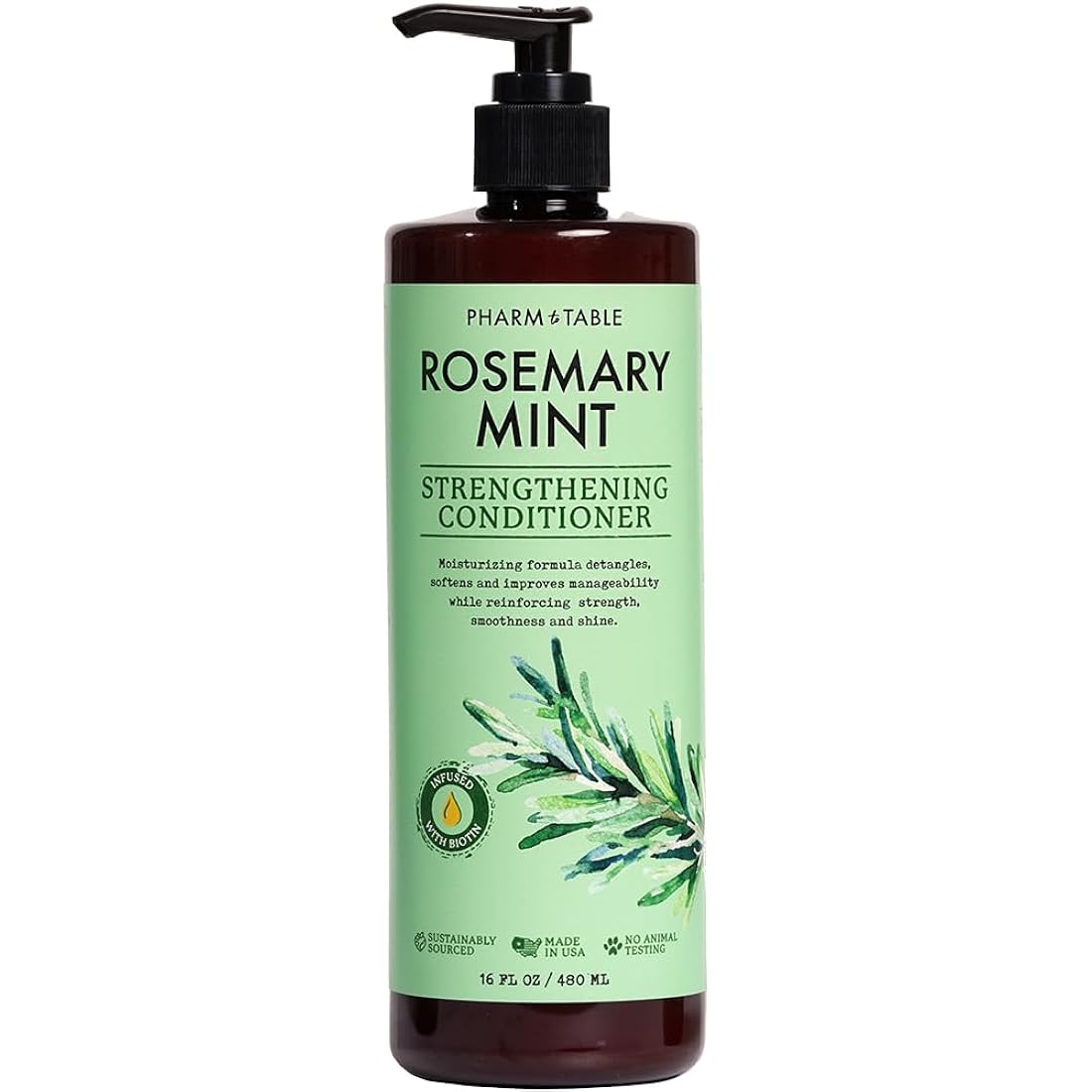 PHARM TO TABLE Acondicionador Romero y Menta 16.2 fl oz