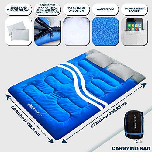 Bolsa de Dormir doble para adultos