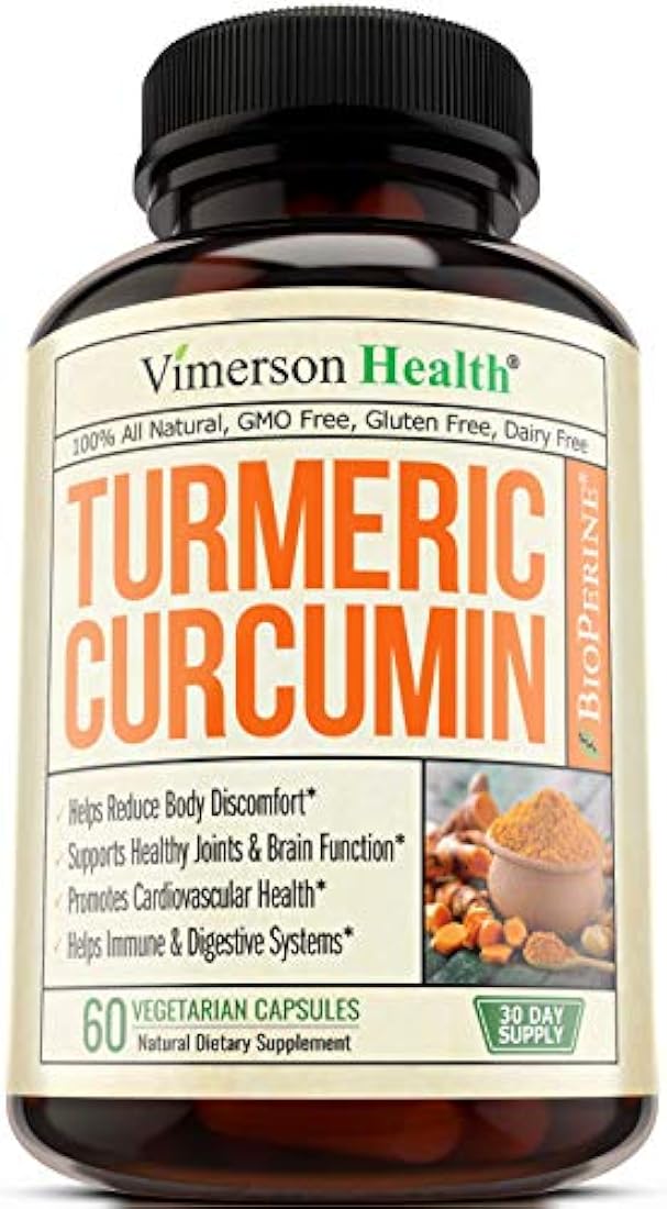 Vimerson Health Suplemento dietario de cúrcuma y curcumina
