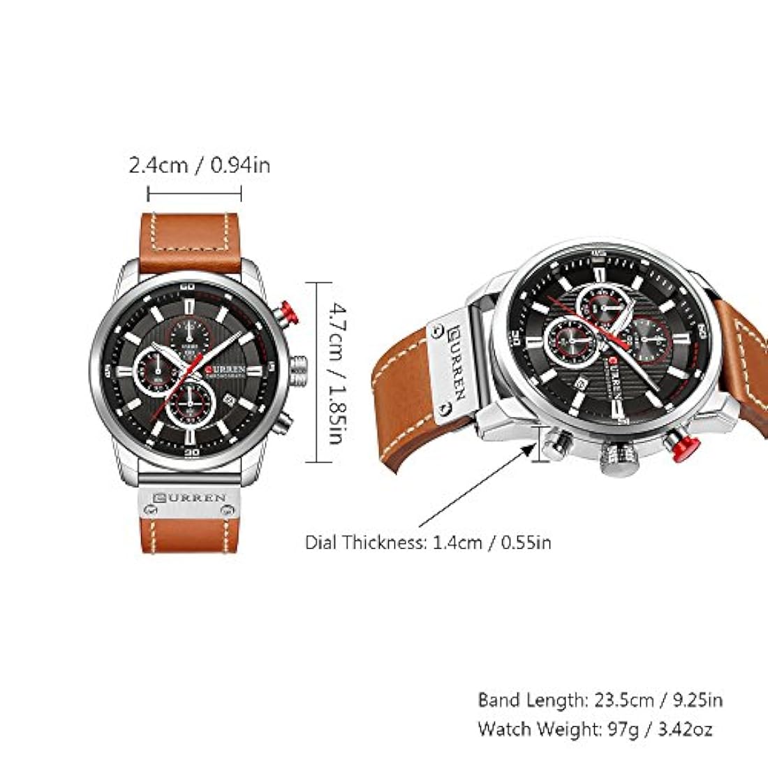 Relojes  de acero inoxidable  casual