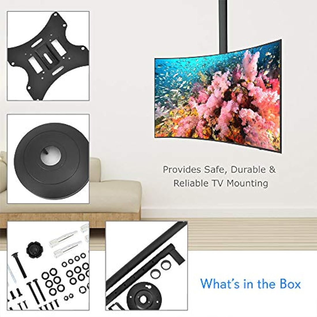 Soporte de montaje universal para TV ‎PYLE-HOME PCTVM15