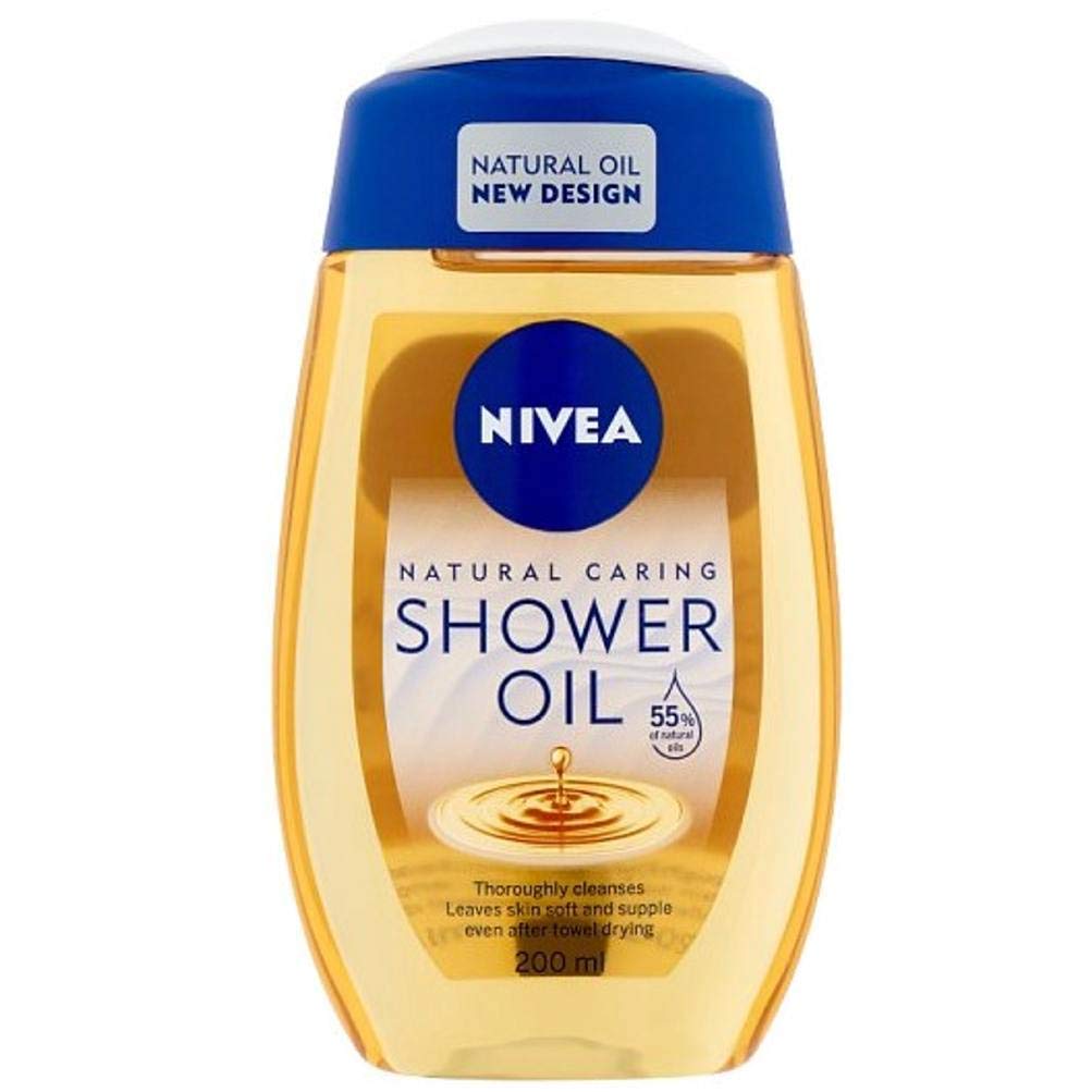 Aceite de Ducha Natural Cuidado 6.8 oz 56332 NIVEA