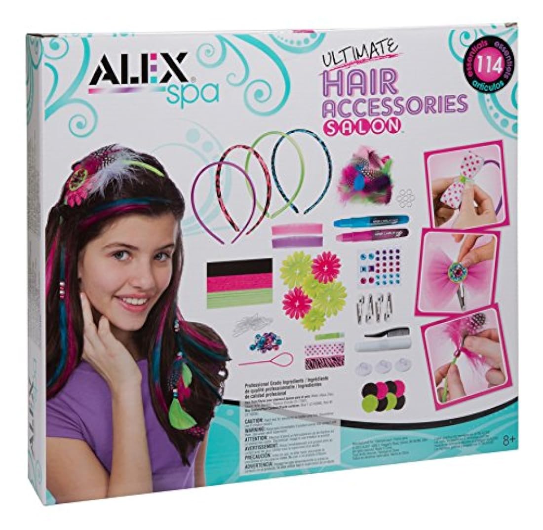 accesorios para el cabello salón de belleza para niñas