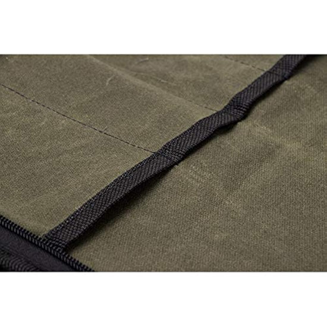 QEES Pro Chef's Knife Roll (4 ranuras), bolsa de lona