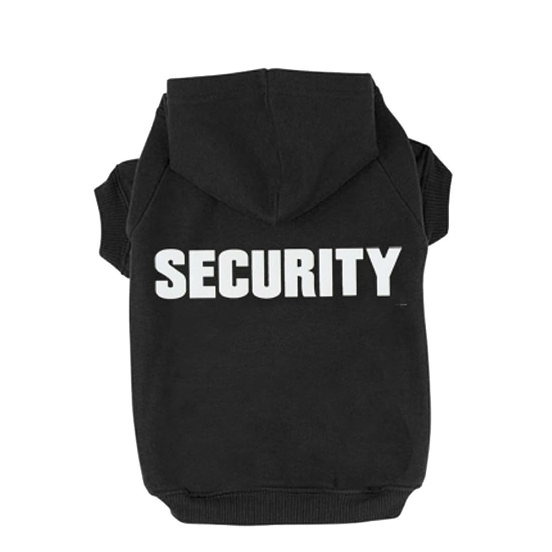 BINGPET Patrones de seguridad Sudadera con capucha estampada