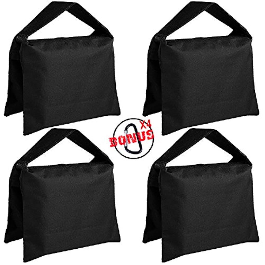 ABCCANOPY  Bolsa de arena con 4 bolsas de peso para soporte